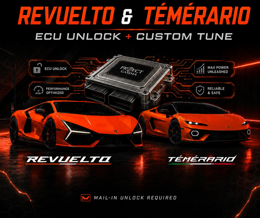 Project Gamma Lamborghini Revuelto &amp; Témérario ECU Unlock + Custom Tune