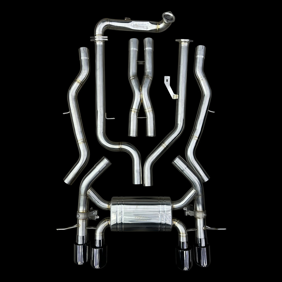 BMW M2 G87 Equal Length Catback Stainless Steel Exhaust System