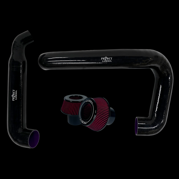 Project Gamma BMW S58 Silicon Front Mount Intakes with Filters - F97 X3M / F98 X4M
