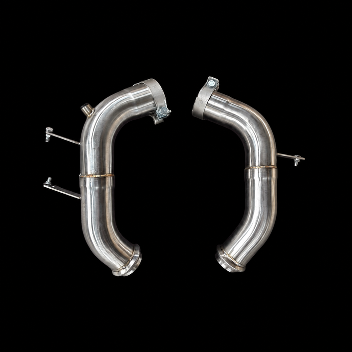 Project Gamma Mercedes-AMG GT 55 / GT 63 C192 Downpipe &amp; Exhaust Pipe Package