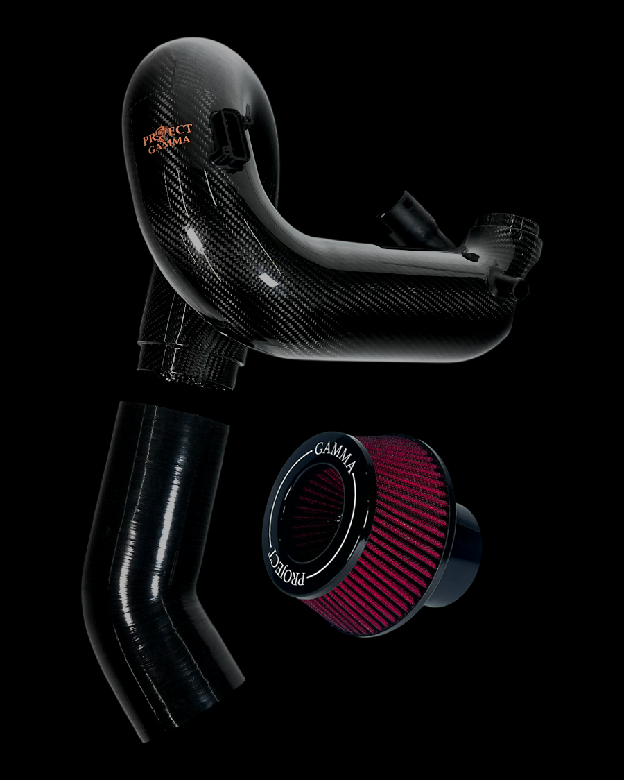 BMW 540i B58 Carbon Fiber Intake – Rear View