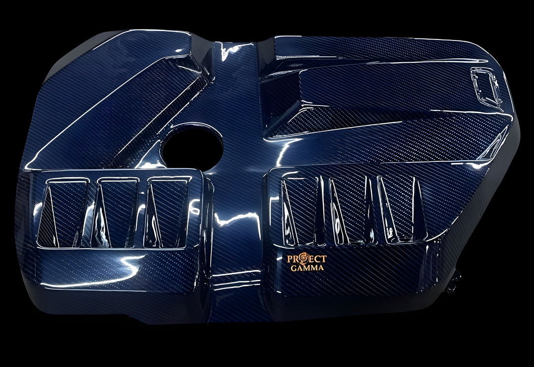 BMW M3 M4 Carbon Fiber Engine Cover – Gloss Finish