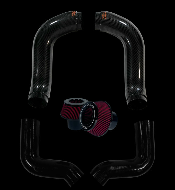 Gloss Carbon - Long - Silver