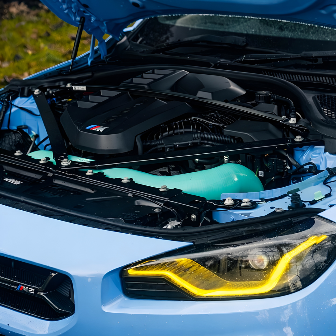 BMW M3 / M4 / M2 S58 Silicone Intakes &amp; Filters – G80 G82 G83 G87