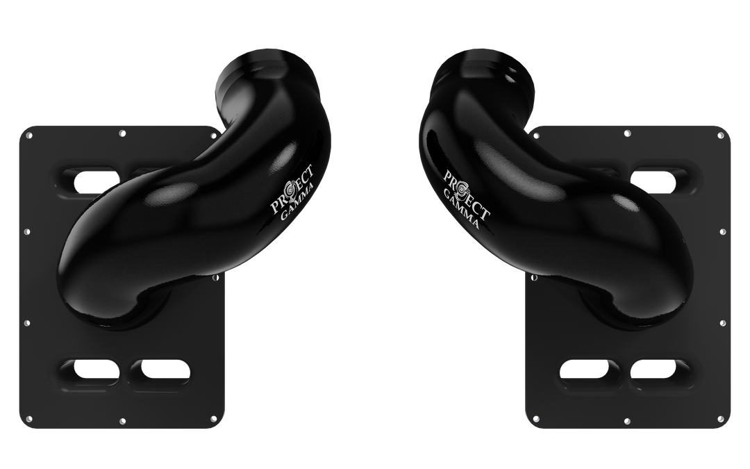 Project Gamma Black Silicone Intake System for McLaren 540C / 570S / 570GT / 600LT