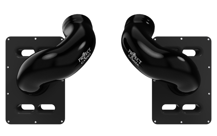 Project Gamma Black Silicone Intake System for McLaren 540C / 570S / 570GT / 600LT