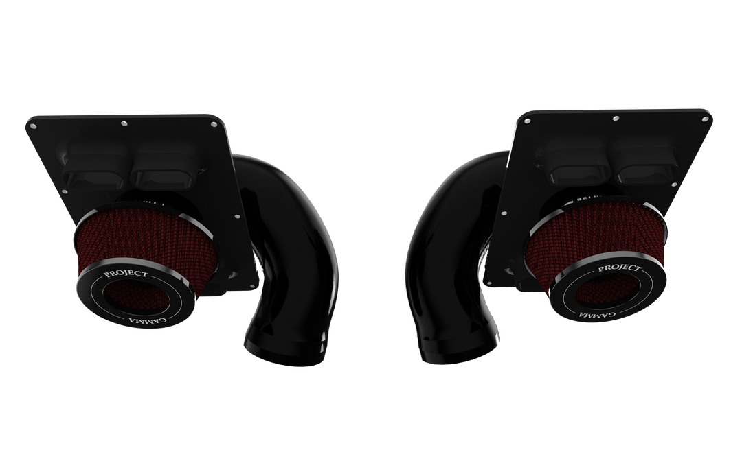 Project Gamma Black Silicone Intake System for McLaren 540C / 570S / 570GT / 600LT