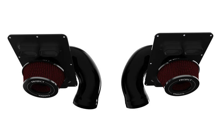 Project Gamma Black Silicone Intake System for McLaren 540C / 570S / 570GT / 600LT