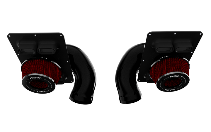 Project Gamma Black Silicone Intake System for McLaren 540C / 570S / 570GT / 600LT