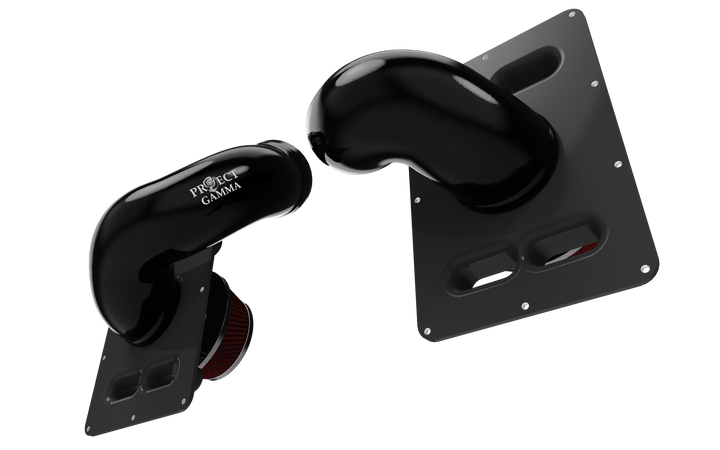 Project Gamma Black Silicone Intake System for McLaren 540C / 570S / 570GT / 600LT
