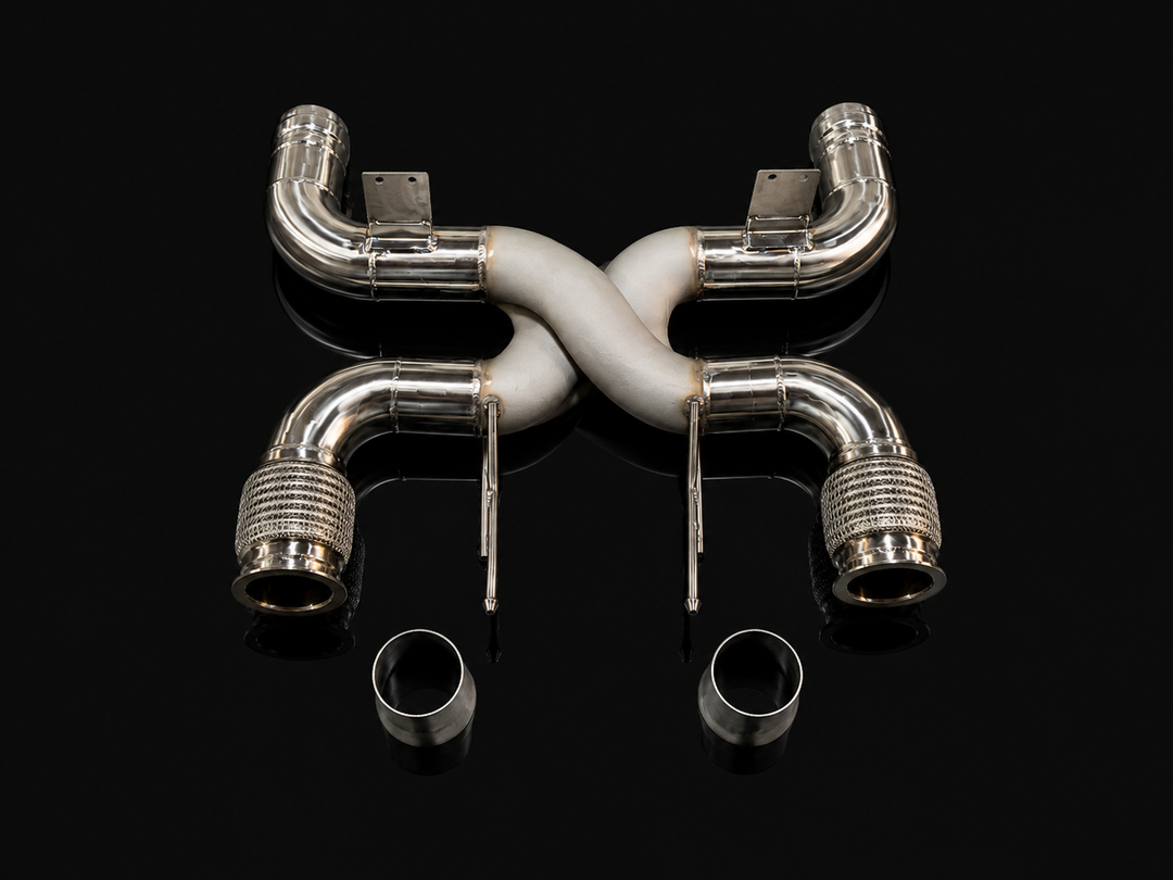Project Gamma McLaren 720S Z-Pipe Exhaust System – Stainless Steel Performance Exhaust