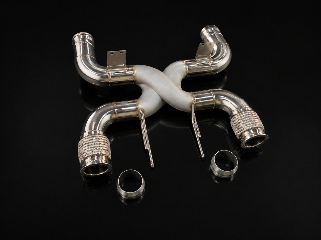 Project Gamma McLaren 720S Z-Pipe Exhaust System – Stainless Steel Performance Exhaust
