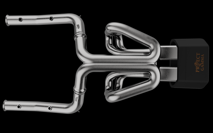 Lamborghini Murcielago Exhaust System – Side View