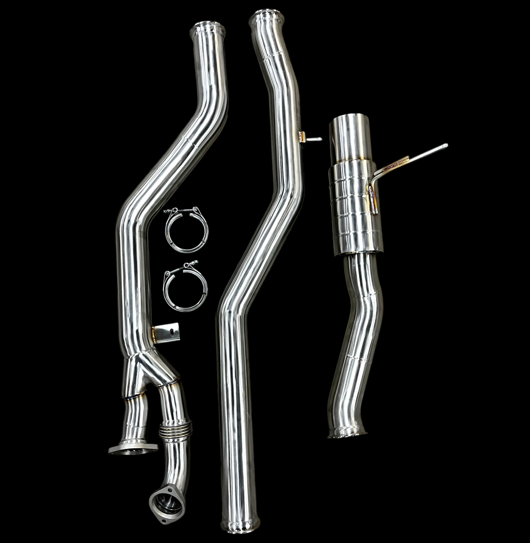 BMW G8X M3/M4 R-Type Single Exit Catback  Exhaust System (PREORDER)