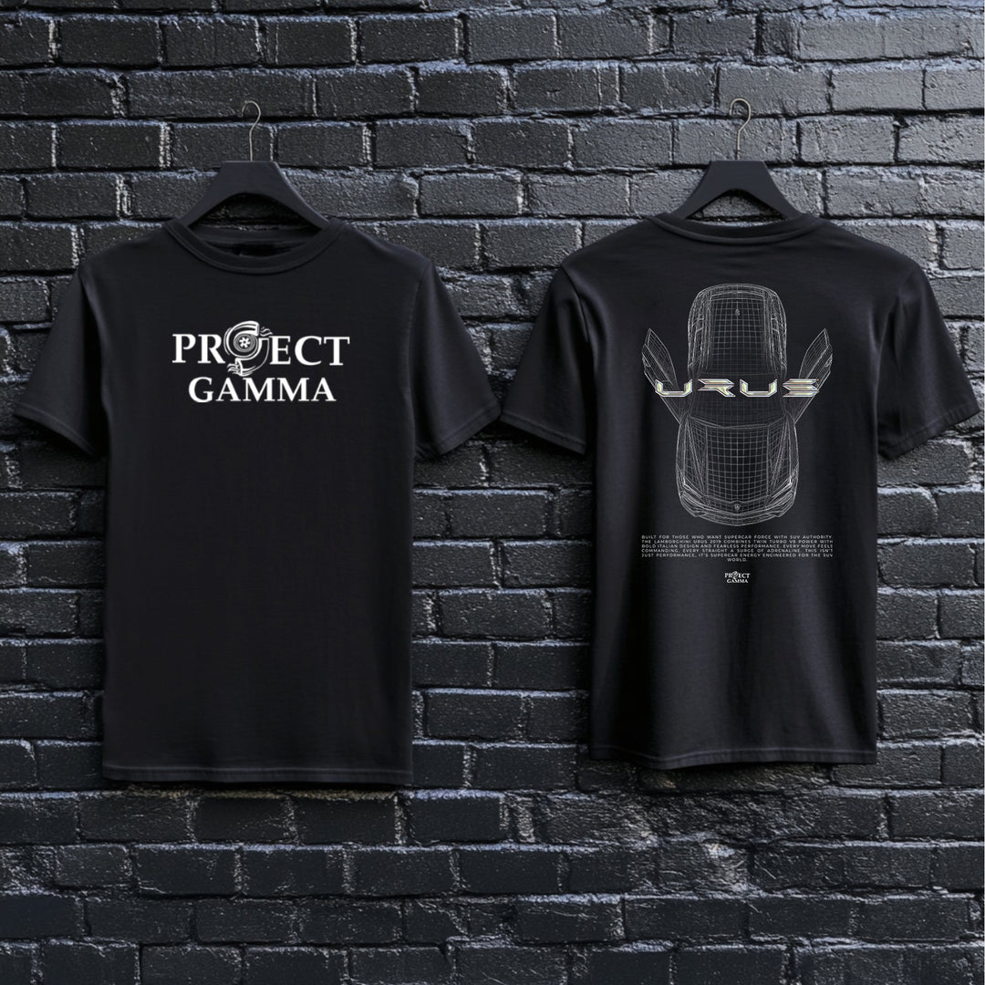 LAMBORGHINI / URUS Blueprint - Unisex Double Sided T-Shirt