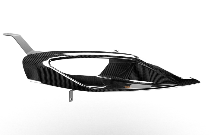 Toyota Supra Headlight Delete – Carbon Fiber Detail