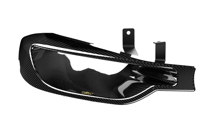 BMW F30 Headlight Delete – Carbon Fiber