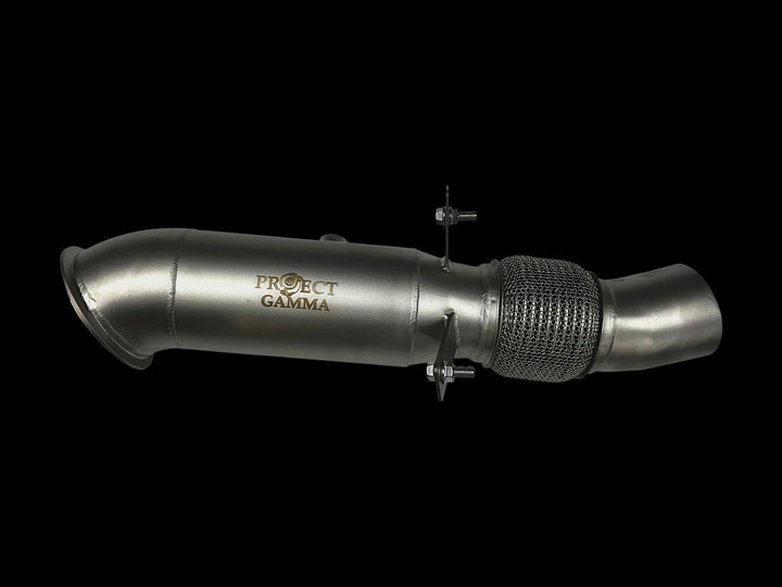 Project Gamma BMW N55 High-Flow Downpipe – F10/F11 5 Series, F06/F12/F13 6 Series, F15 X5 &amp; F16 X6