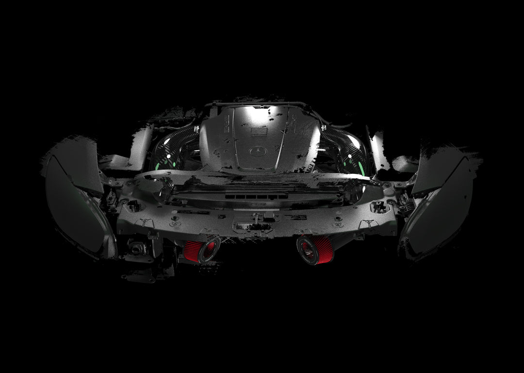 Mercedes AMG GT Carbon Fiber Intake – Side View