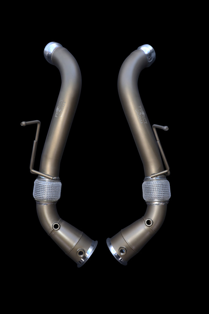 McLaren 570S Stainless Steel Downpipes